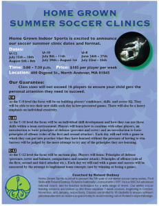 Home Grown Summer Soccer Camps