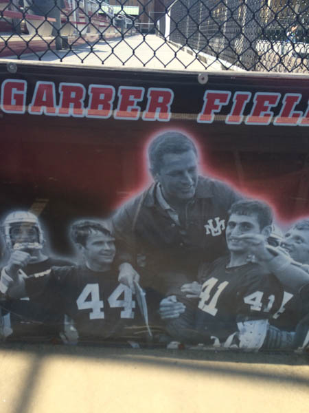 Banners at Garber Field