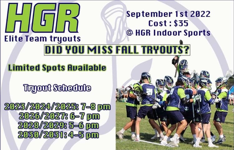 Fall Tryout info