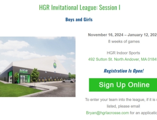 Session 1 HGR Invitational League Open for Registration