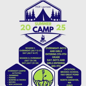 2025 HGR summer camp info