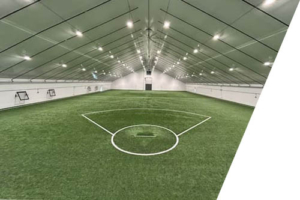 HGR indoor lacrosse field