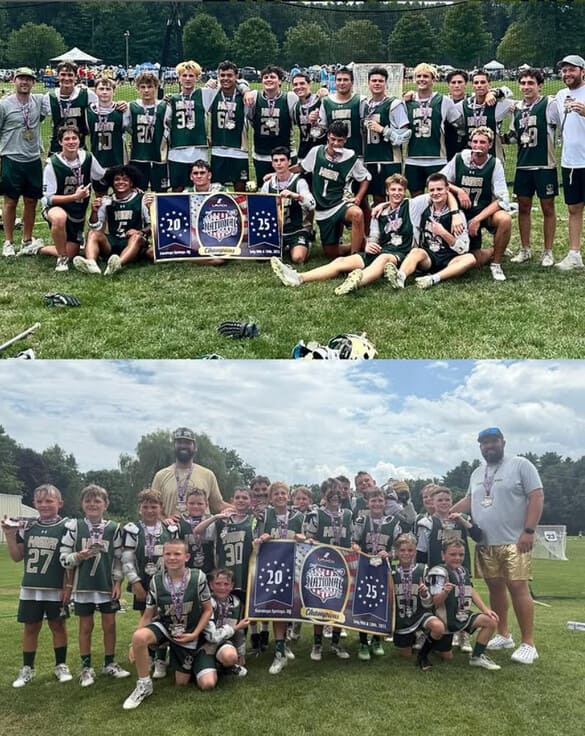 HGR winning lacrosse teams at NY tournament