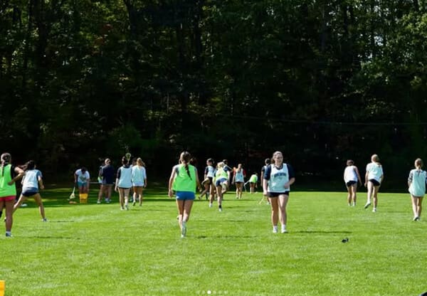 HGR Girls Youth Lacrosse 1st day of practice