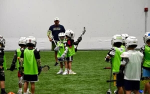 Boys Youth Lacrosse 1st day of practice