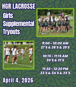 girls supplemental tryouts info