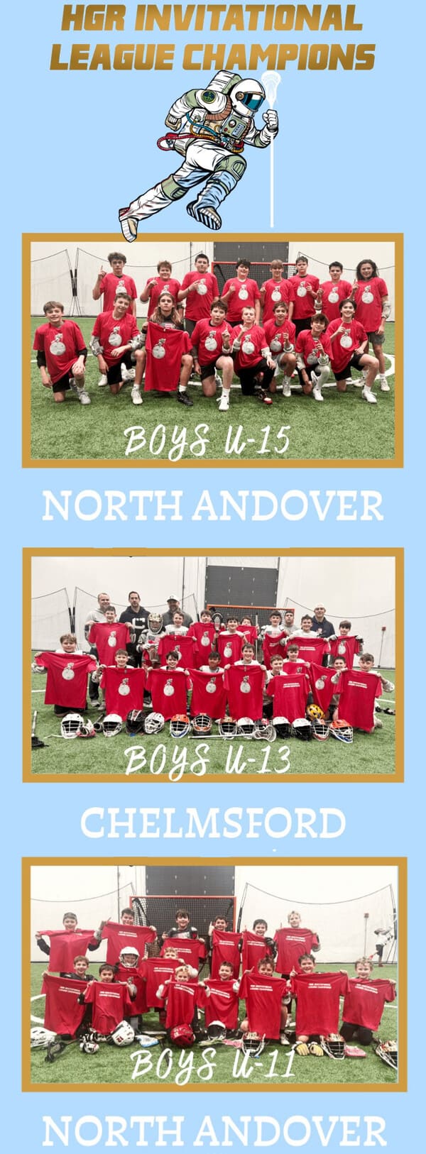 HGR Boys Lacrose champions