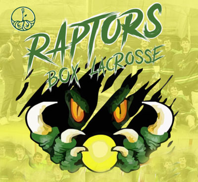 Raptors box lacrosse logo