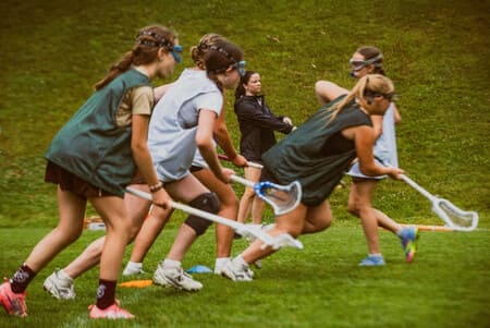 HGR Summer Camp 2026 girls lacrosse scrimmage
