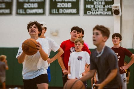 HGR Summer Camp 2026 boys basketball pickup game