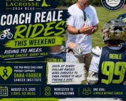Coach Reale rides for cancer